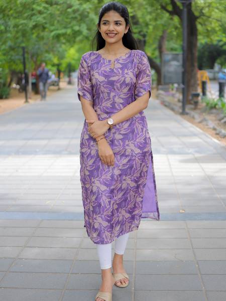 Sun Fashion And Lifestyle Women Printed Straight Kurta