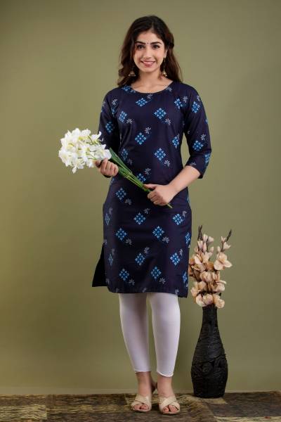 Mialo fashion Women Printed Straight Kurta