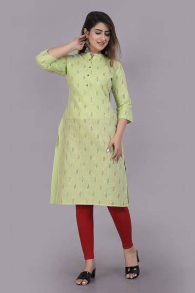 Glowworld Women Printed Straight Kurta