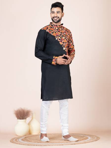 Increaft Men Printed Ethnic Dress Kurta