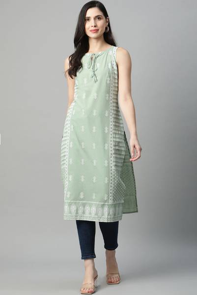 Celtic Fab Women Printed Straight Kurta