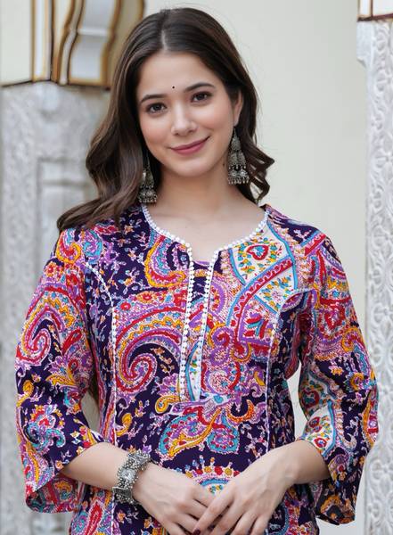 Tabeedah Women Self Design Pakistani Kurta