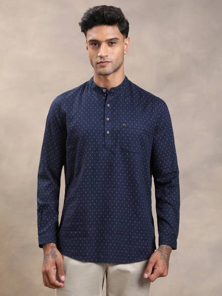 TURTLE Men Printed Straight Kurta