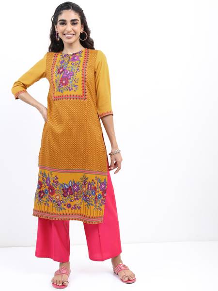 KETCH Women Printed Straight Kurta