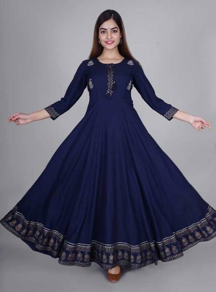 GUNGUN Women Embroidered Anarkali Kurta