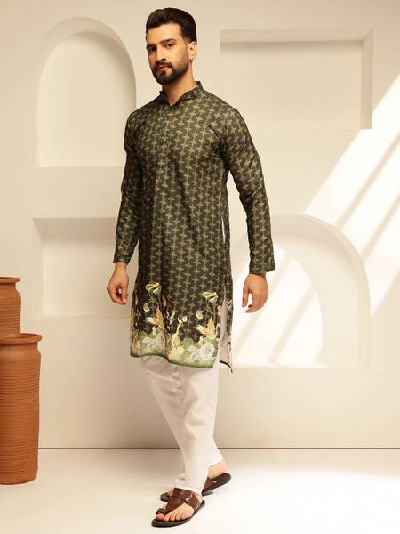 SOJANYA Men Kurta Pyjama Set