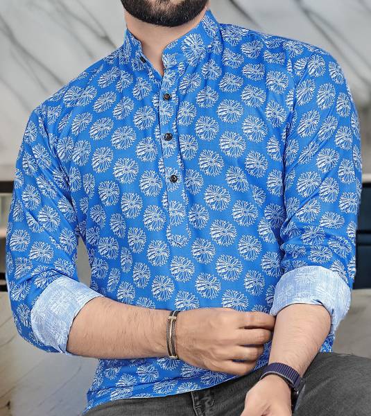 Varidashi Men Printed A-line Kurta