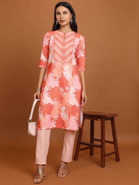 KETCH Women Printed Straight Kurta