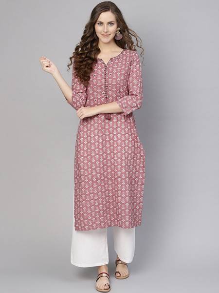 shri ramji brothers Women Printed A-line Kurta