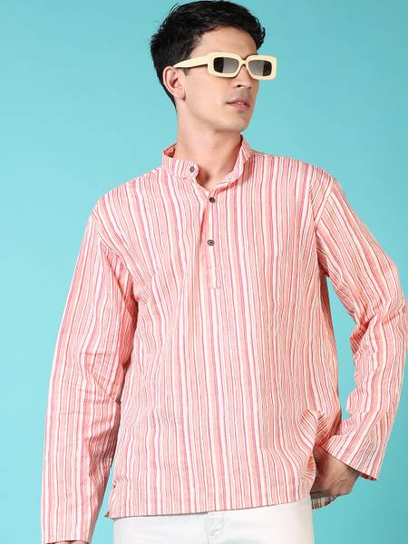 V-MART Men Printed A-line Kurta