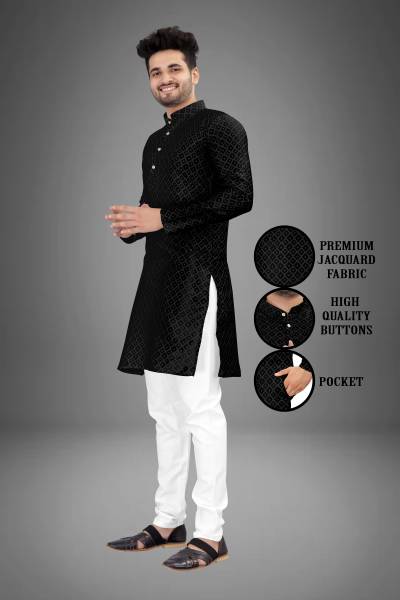 PARALLEL TIMES Men Kurta Pyjama Set