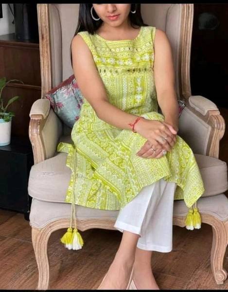 Krishna Collection Women Printed A-line Kurta