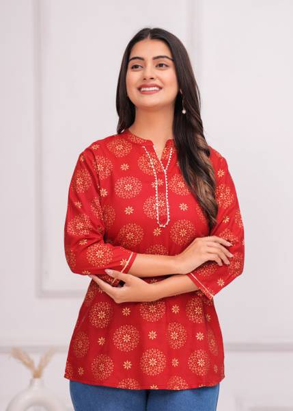 Fabitude Women Printed Straight Kurta