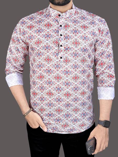 Varidashi Men Printed A-line Kurta