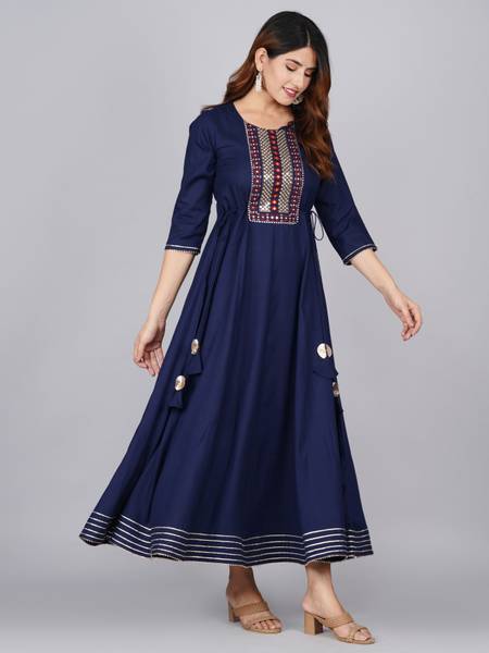 Mishree collection Women Embroidered Anarkali Kurta