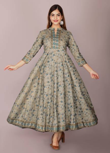 Sa Rasa Women Printed Anarkali Kurta