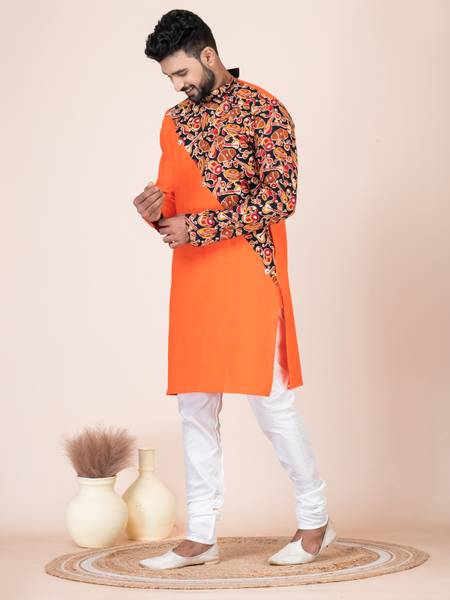 Increaft Men Printed Ethnic Dress Kurta