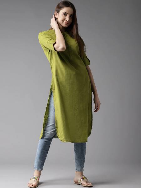 ESPEN Women Solid A-line Kurta