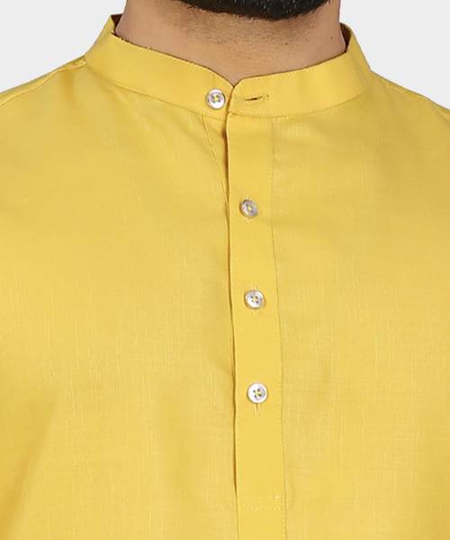 VeBNoR Men Solid Straight Kurta