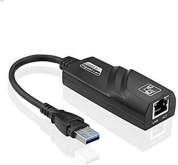 VYAR Type C to RJ45 Ethernet Wired Ethernet Lan Adapter compatible with Windows, Mac