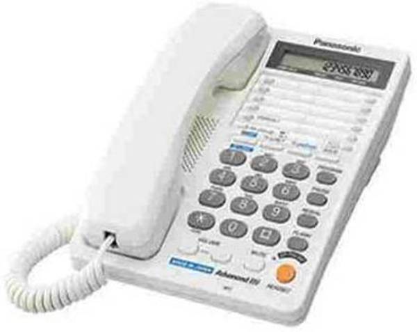 Panasonic KX-T2378MXWD Corded Telephone (White) Corded Landline Phone