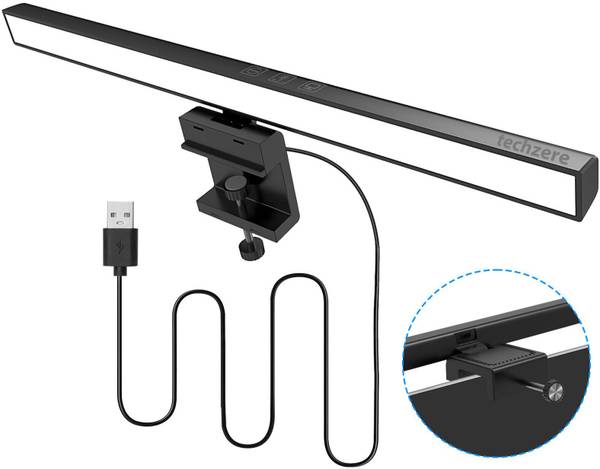 Techzere 13-Inch Laptop Monitor Screen Light Bar with Smart Touch Sensor Flash