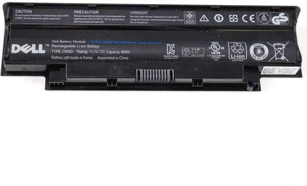 SP Infotech J1KND Original Battery Dell Inspiron N5110 17R 15R 14R 13R N5010 N5030 N5040 N7110 N4110 N4010 M5010 M5110 Vostro 3450 3550 6 Cell Laptop ...