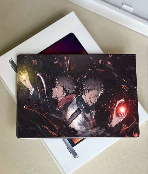 GLOWDOX Jujutsu Kaisen Coolest Skin for Laptop Fits for All Laptop VINYL Laptop Decal 15.6