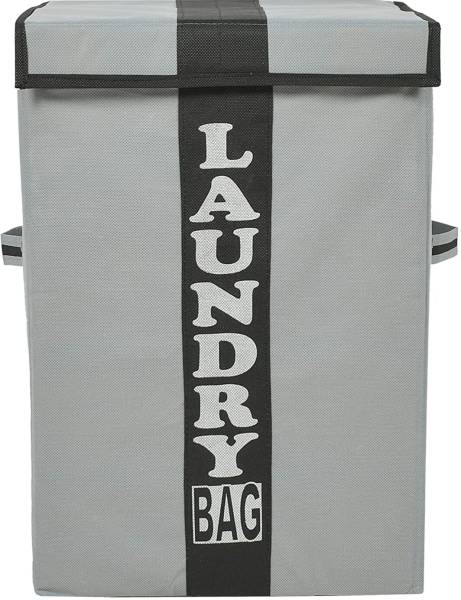 Craficial 68 L Grey Laundry Basket