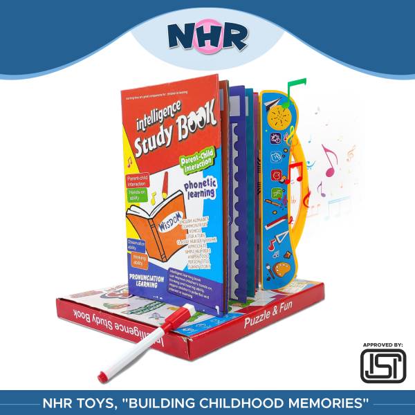 NHR E-Book for Kids English Letters & Words Learning Book Fun Educational Toys