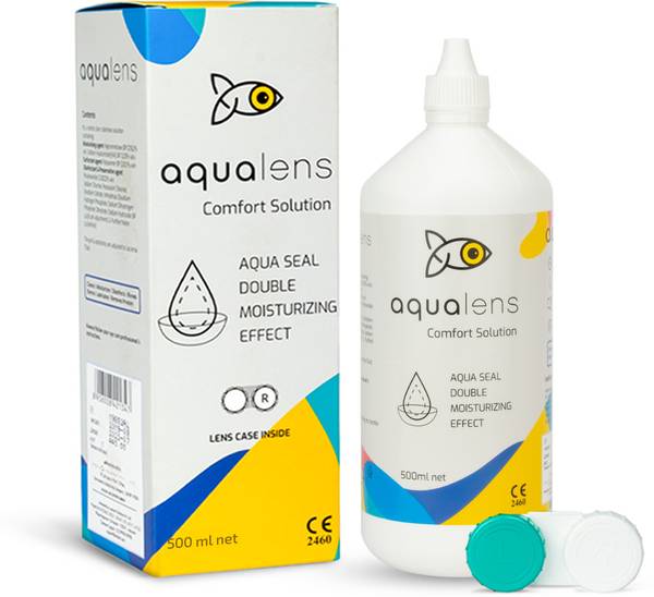 Aqualens Comfort Contact Lens Cleaner (Lens Case Free) Multi-purpose Cleaning Solution