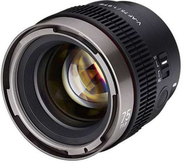 Samyang v af 75mm t1 9 fe standard prime lens price history