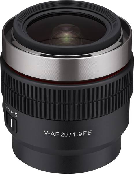 Samyang V-AF 20mm T1.9 Wide-angle Prime Lens