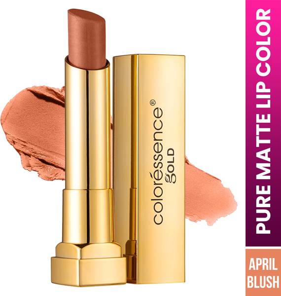 COLORESSENCE Pure Matte Lipstick Velvet Finish Non-sticky Long Lasting Waterproof Lip Colour