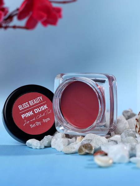 Bliss Beauty Lip & Cheek Tint | Blush with Long Lasting, & Matte Finish Lip Stain Pomegranate