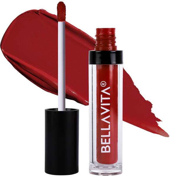 BELLAVITA -Liquid Lipstick, Intense Moisturisation, Ultra Matte Finish