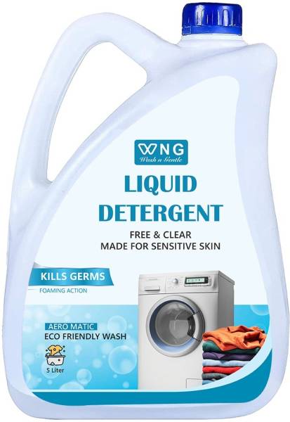 WNG Laundry Liquid for Washing machine | Suitable for handwash also Aqua Liquid Detergent