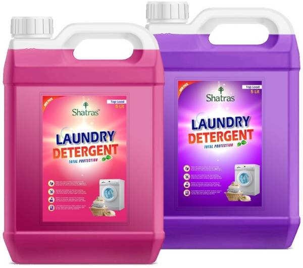 Shatras Top-Load And Front Load Machine Lily Liquid Detergent Multi-Fragrance Liquid Detergent