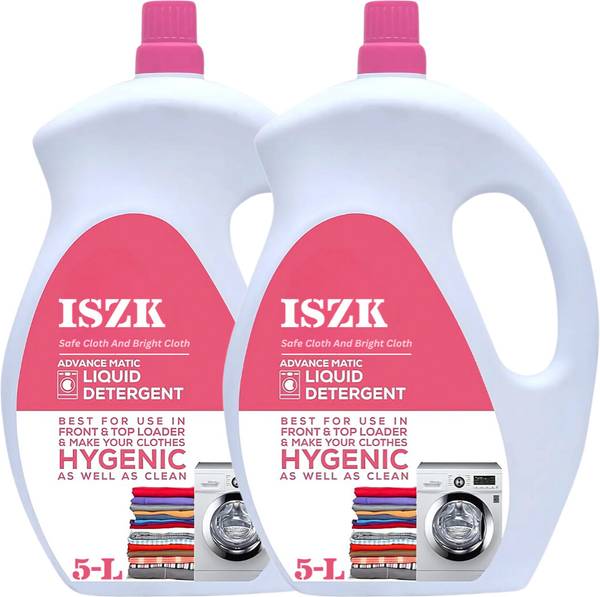 ISZK Liquid Detergent 10L Top Load & Front Load Liquid Detergent Rose Liquid Detergent