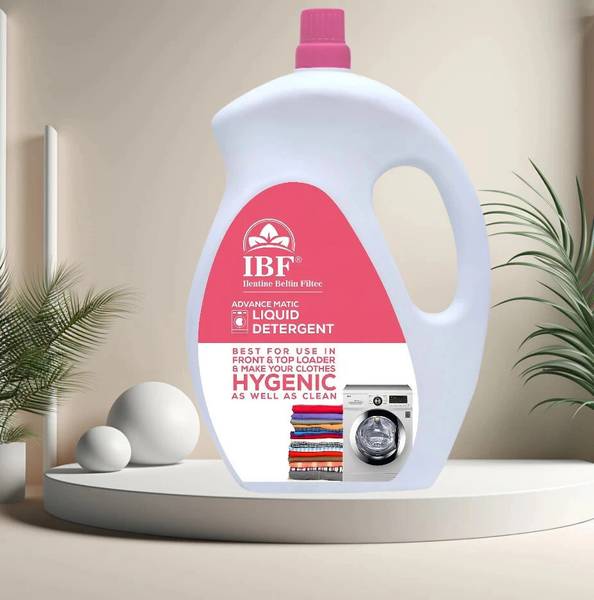 IBF Washing Machine Top Load & Front Load Pack of 1 Multi-Fragrance Liquid Detergent