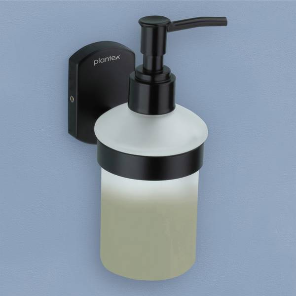 Plantex 304 Grade Stainless Steel Liquid Soap Dispenser/Bathroom Accessories (Parv) 200 ml Conditioner, Shampoo, Soap Dispenser