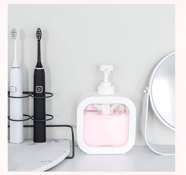 Glitzn Plastic Empty Hand Liquid Soap Dispenser Bottle 300 ml Liquid Dispenser