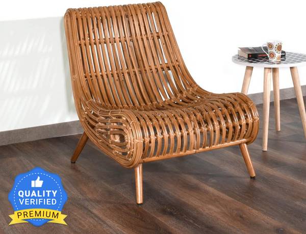 @Home by nilkamal Hampton Cane Living Room Chair