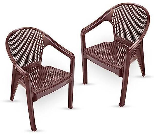 COMFORT Creation Plastic Chairs Best for Dining Room, Restaurant, Cafeteria Plastic Living Room Chair