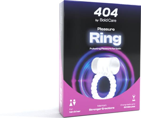 Bold Care Pleasure Ring | Vibrating Pleasure for Both | Condom & Lube Compatible Massager