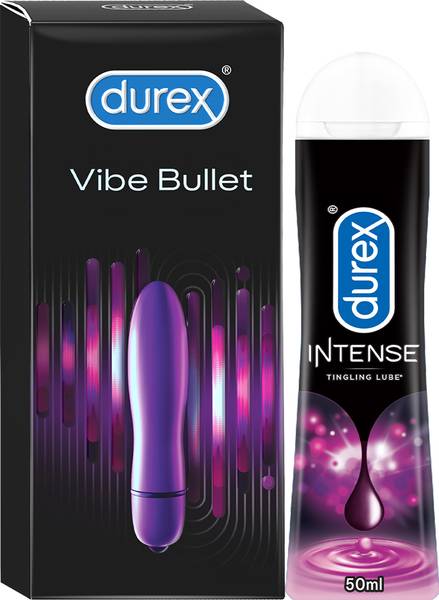 DUREX Vibe Bullet & Intense Lube Combo Lubricant