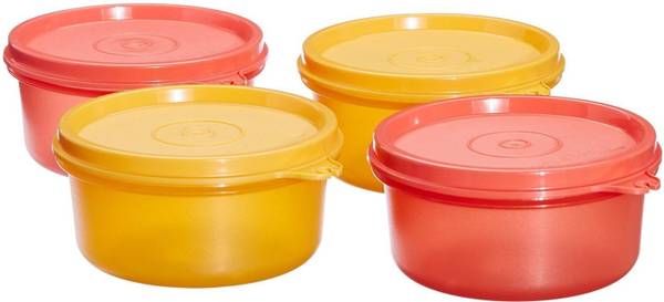 TUPPERWARE Tropical Twins Round 4 Containers Lunch Box
