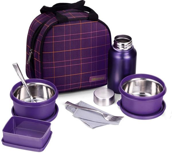 Oliveware Octavia Lunchbox Microwave, Dishwasher & Freezer Safe