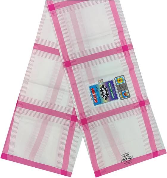 ISMAIL Checkered Pink Lungi