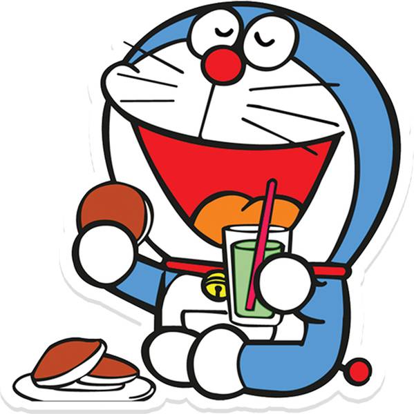 BookYourGift Whimsical Wonders: Doraemon Cartoon Wooden Fridge Magnet Fridge Magnet Pack of 1